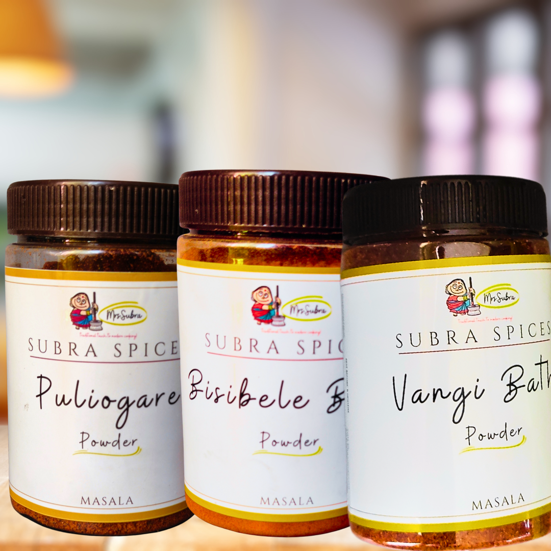 Mrs. Subra Taste of Karnataka - Magic Trio Subra Spices