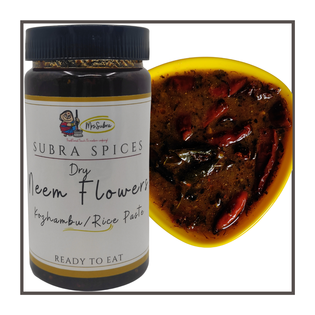 Mrs. Subra Curry Leaves & Neem Flowers Flavor Delight