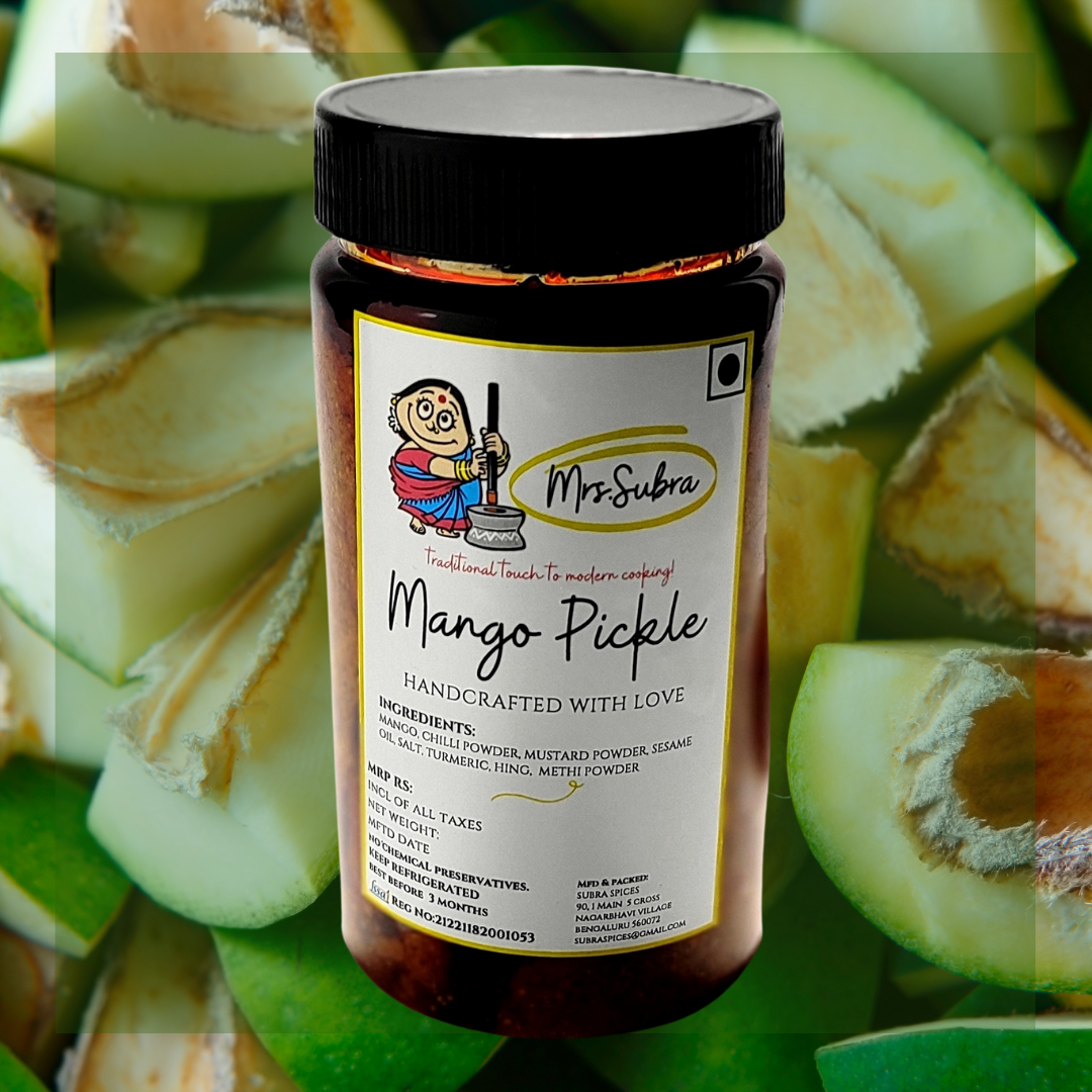 Mrs.Subra Mango Pickle subraspices