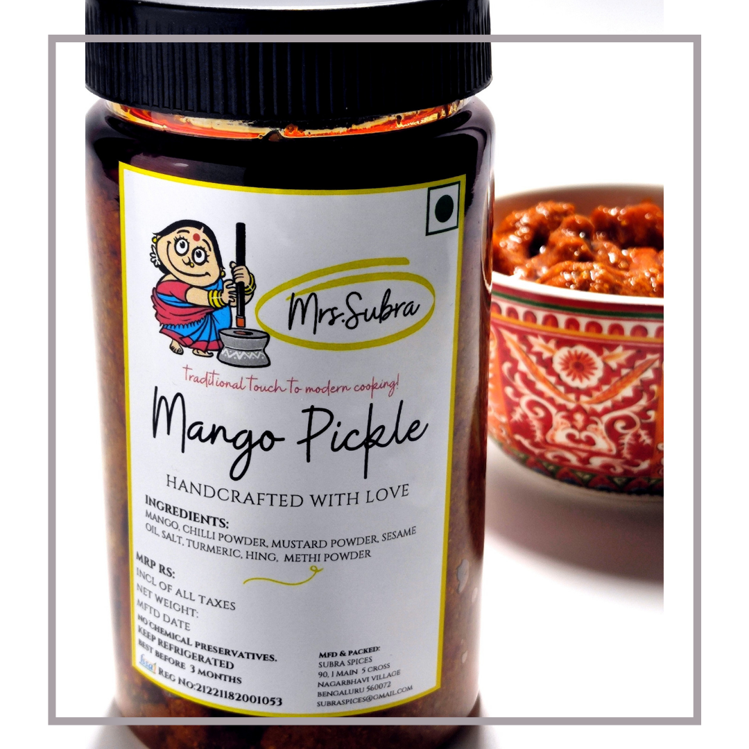 Mrs.Subra Mango Pickle subraspices