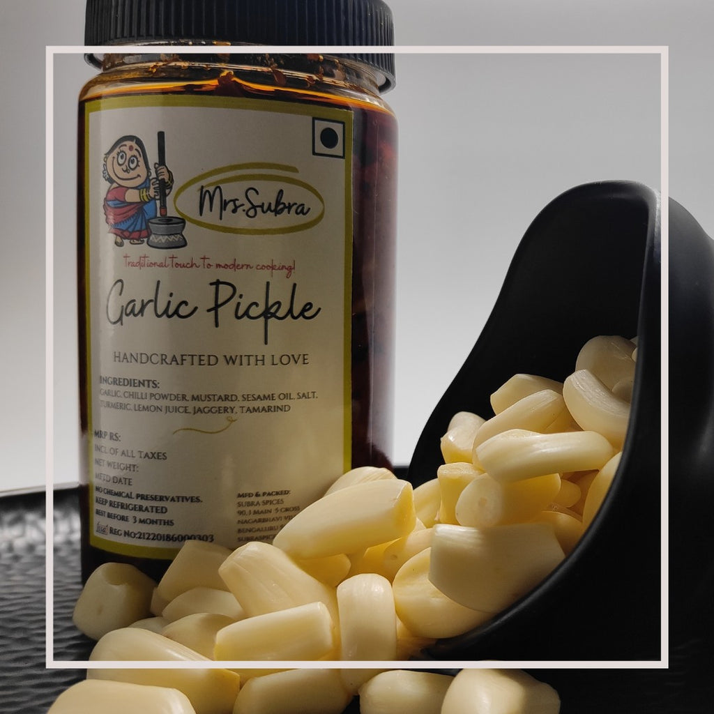 Mrs.Subra Garlic Pickle subraspices