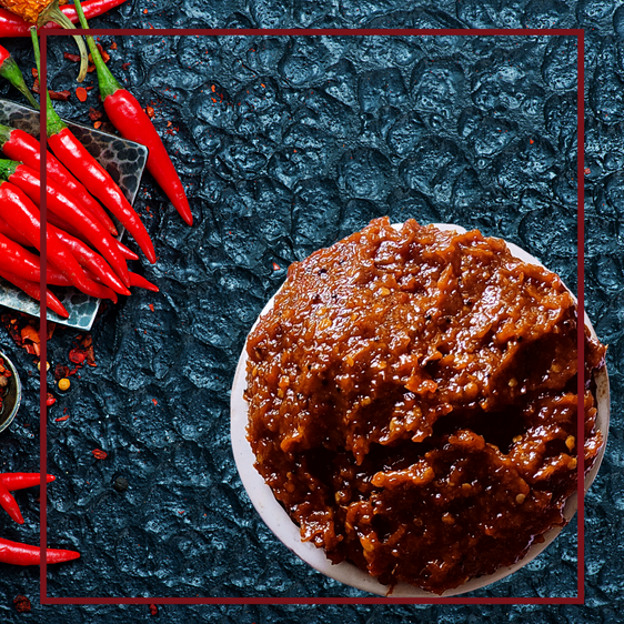 Mrs.Subra Red Chilli Pickle subraspices
